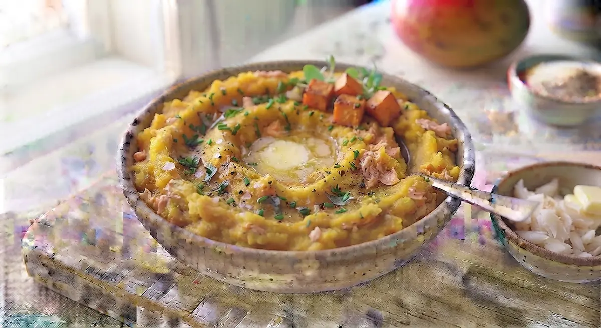 Mashed White Fish & Potato